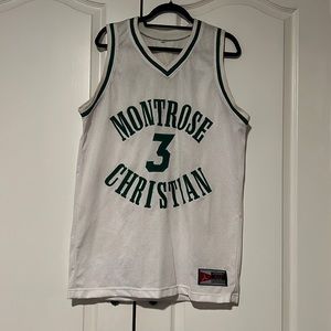 Vintage Kevin Durant Montrose Christian High School Basketball Jersey sz L